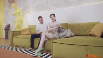 Teen (18+) Angel's Sizzling Fuck Show: Natural Tits & Cumshot