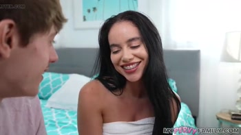 Stepson Caught Latina MILF Cheating! - Victoria June - Director's Cut