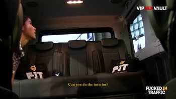 Lady Dee's Tight Twat Pounded Deep by George Uhl in a Rough Backseat Romp