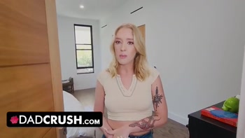 Cute & Petite Blonde Teen (18+) Step Daughter Finally Lets Her Step Daddy Fuck