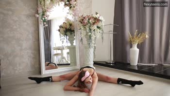 Tanya's Flexy Fitness: Petite Ballerina Bares All