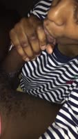 1HandOnFrontal's Sloppy BBC Black Dick Devotion