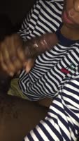 1HandOnFrontal's Sloppy BBC Black Dick Devotion