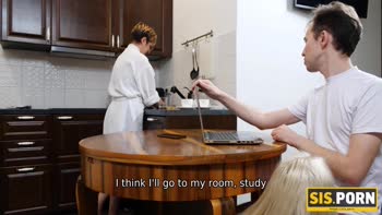Stepbrother's Taboo Seduction of Lovely Russian Stepsis
