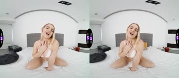 Blonde Babe's Shower Orgasm in Stunning Virtual Reality