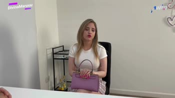 DivinaMaruuu's Thrilling Job Interview Threesome