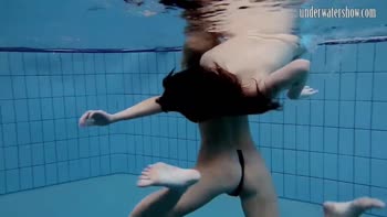 Monica Sizzles with Janka & Andrea in Sensual Underwater Lesbian Delights