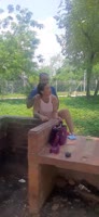 AnysJobs' Outdoor Adventure: Public Blowjob & Rough Sex