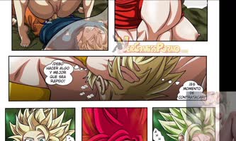 Mksend2girl - Goku's Blonde Bombshell Threesome with Stepsister Kefla