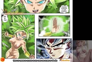Mksend2girl - Goku's Blonde Bombshell Threesome with Stepsister Kefla