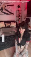 Tattooed Temptation Unleashed: sexyspiderlady's Solo Escapade
