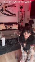 Tattooed Temptation Unleashed: sexyspiderlady's Solo Escapade