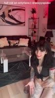 Tattooed Temptation Unleashed: sexyspiderlady's Solo Escapade