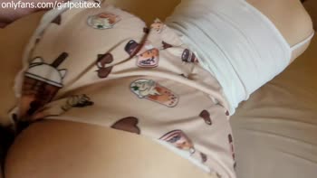 Her Boyfriend Films Step-Sis's Steamy Rear Entry in Pajamas