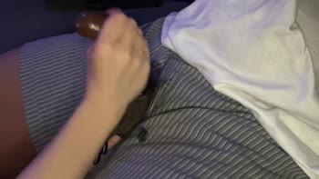 Salt&Peppermakescum's Cheating GF Hands Him Off to Big Black Dick