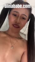 Alina Thai's Sultry Solo: Tiny Tits & Tight Pussy Tease