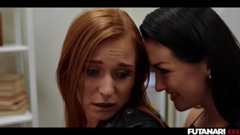 Futa's Fiery Fling: Redhead Ravaged in Explicit 12-Minute Thrill