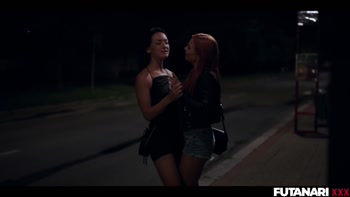 Futa's Fiery Fling: Redhead Ravaged in Explicit 12-Minute Thrill