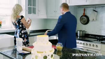 Brittany Bardot's Kitchen Seduction: Mom's Anal Bliss