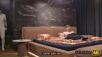 DADDY4K. Chloe Heart was done with her BF and sucked his Daddy’s big cock in his bed