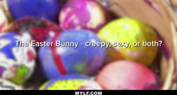Easter Bunny Shares His Eggs With Huge Boobed Milf Karen Fisher