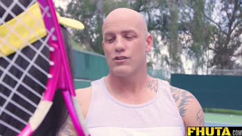 Ana Foxxx's Racy Reality: Tennis Instructor Fuels Ebony MILF's Anal Appetite