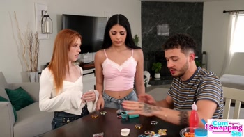 Angel Gostosa & Madi Collins Play With Stepbro's Big Slammer to Gain His Most Valuable POG