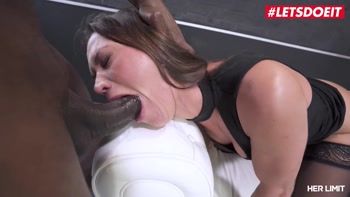 HERLIMIT - Alyssa Reece Gets Her Face Fucked And Her Ass Gaped By BBC Full Scene
