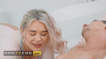BRAZZERS - Gina Varney Measure Tommy’s Cock And Ends Up Taking Every Inch In Her Pussy
