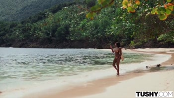 TUSHY Beautiful Tourist Nicole Kitt Gets Her Flawless Ass Filled Up On Vacation