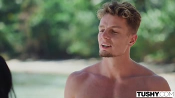 TUSHY Beautiful Tourist Nicole Kitt Gets Her Flawless Ass Filled Up On Vacation