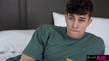 Mischievous Myra Moans Convinces Stepbro to Leave the Condoms Behind & Fuck Her Bareback