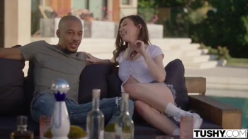 TUSHY Insatiable Influencer Maya Gets DPed By Her Roommates