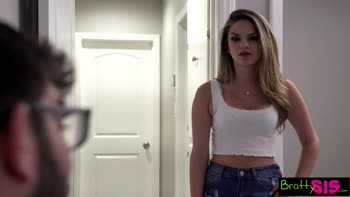 S10:E7: Chloe Cherry and Athena Faris Share a Step Sibling's Big Cock in Threesome