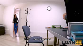 Hungarian Teen (18+)'s Office Seduction Before Loan Approval