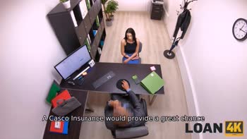 Hungarian Teen (18+)'s Office Seduction Before Loan Approval
