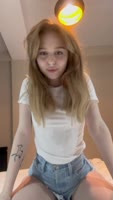 Zxlecya's Solo Bliss: A Teen (18+) Blonde's Romantic Masturbation