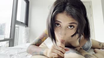 Sofy Nix Sucks Cock Hard in Scorching Blowjob