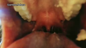 Giantessdebora - Giantess Debora's Devouring Delight: Shrink Me with Her Vore Kisses
