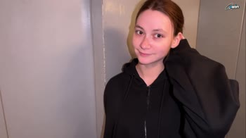 Androlga Tits' Red-Hot Elevator Blowjob & Handjob