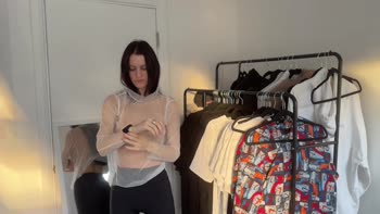 LunaTryOn Teases in Transparent Delights for a Hot Date