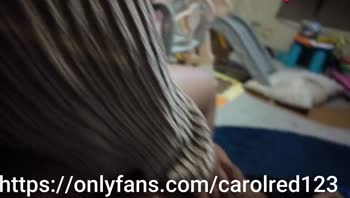 CarolFit's Racy Reunion: Cowgirl Creampie with an Old Friend