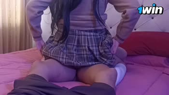 Astrid Cute's Creampie Homework Surprise in Student Uniform