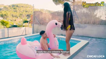Chicas Loca - Juicy Bubble Butt Latina Andreina De Luxe Fucking by the l