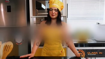 Hot Latinas Lesbians Cooking - SFW