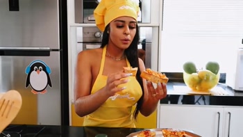 Hot Latinas Lesbians Cooking - SFW