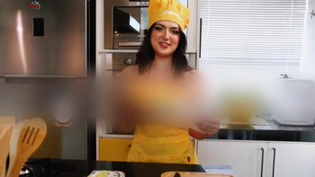 Hot Latinas Lesbians Cooking - SFW