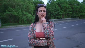 Billie Star's University Sexperiment: Real Czech Public Affair