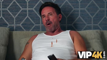 VIP4K. Daddy, fuck my big tits and pussy