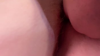 AmyHide's Step Bro Devours Her Virgin Red Hair Pussy in POV